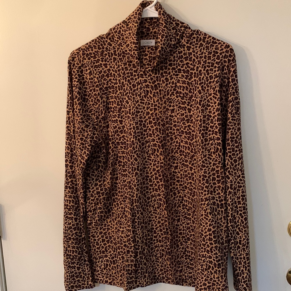 J.Crew  Cotton Turtleneck Size L